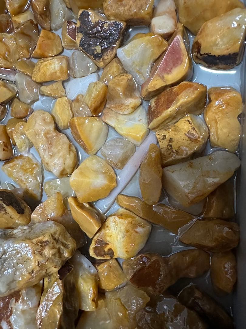 200個　田黄石皮付原石　篆刻　印材　印石　彫刻落款　遊印書道