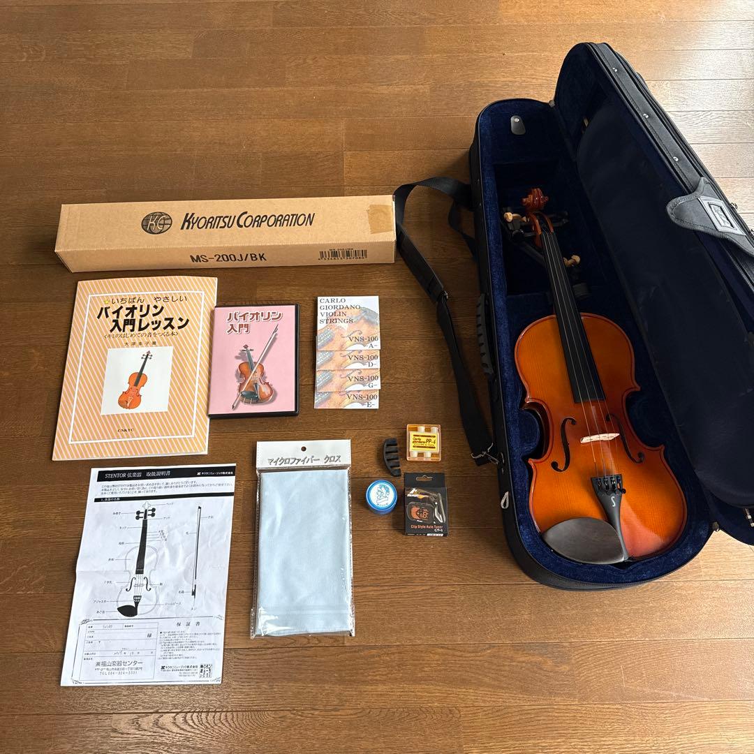 初心者向け バイオリン SV180BC STENTOR/ステンター SV-180