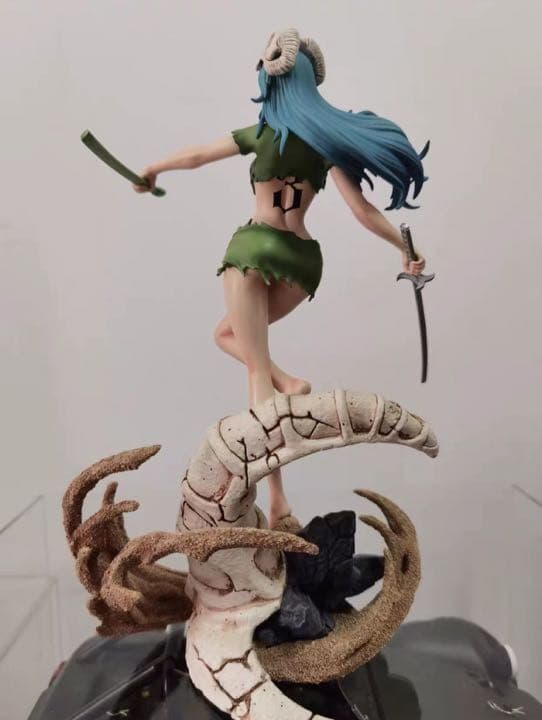 BLEACH 黒衣少年図 ネリエル 1/8ガレージキット ガレキ スタチュー⑧