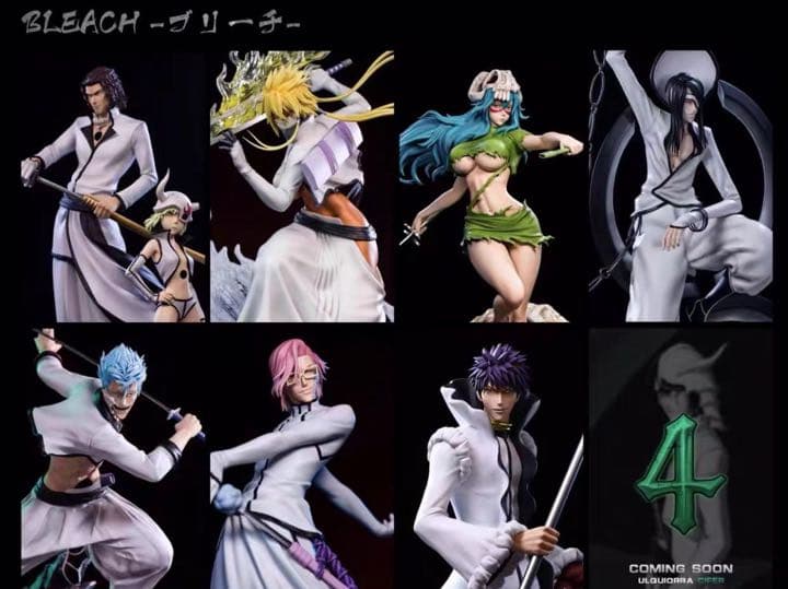 BLEACH 黒衣少年図 ネリエル 1/8ガレージキット ガレキ スタチュー⑧