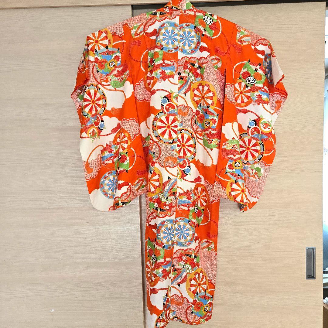 七五三　着物　7歳 七歳　アンティーク　古典　女の子