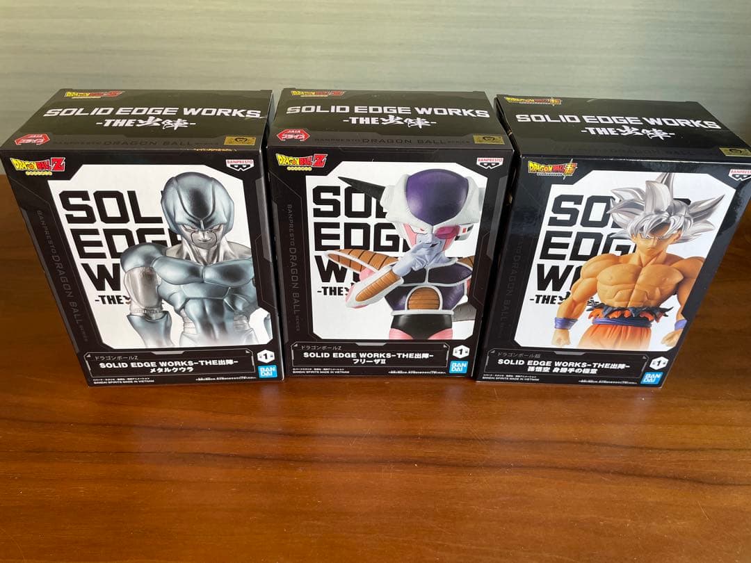 SOLID EDGE WORKS ドラゴンボール　出陣　ギニュー特戦隊　１２体