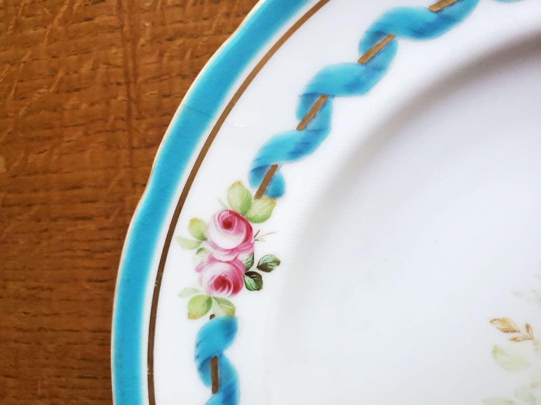 古ミントン プレート 1870年（英国）アンティーク