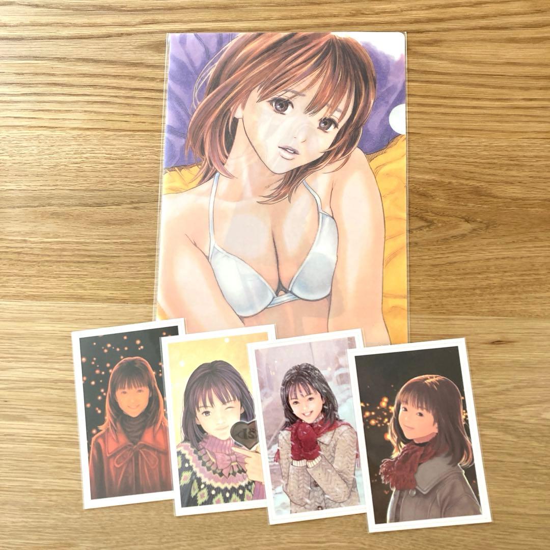 桂正和　葦月伊織　クリアファイル　ポストカード　アイズ　ウィングマン　電影少女