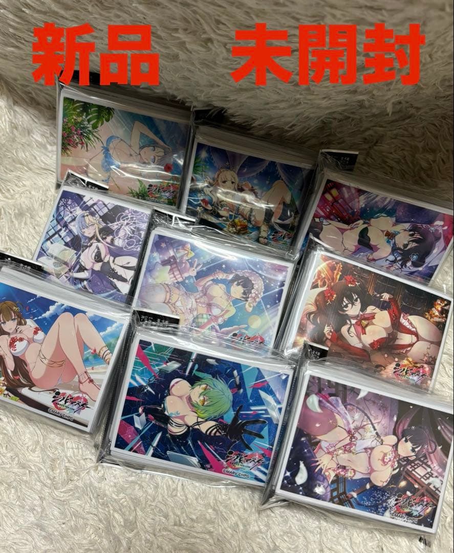【新品　未開封】閃乱カグラ　スリーブ　9個セット　シノビマスター　NEW