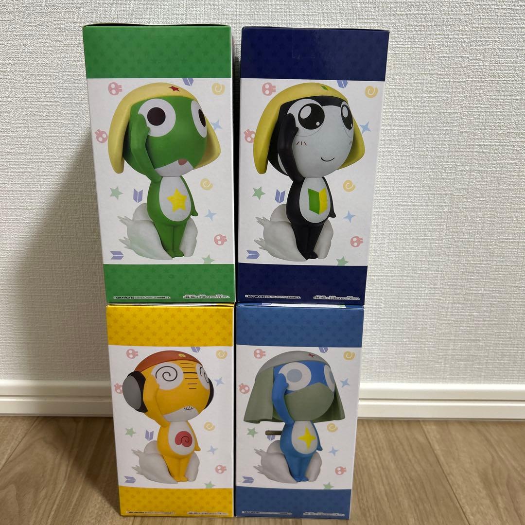 【新品未開封】ケロロ軍曹 おおきなSOFVIMATES 4種セット