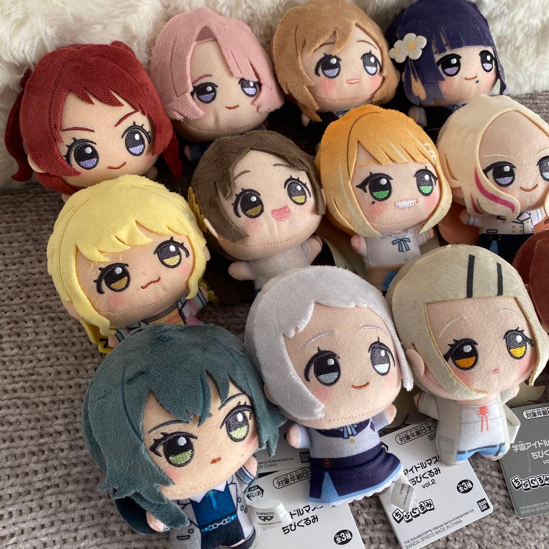 学園アイドルマスターちびぐるみ　全種類セット