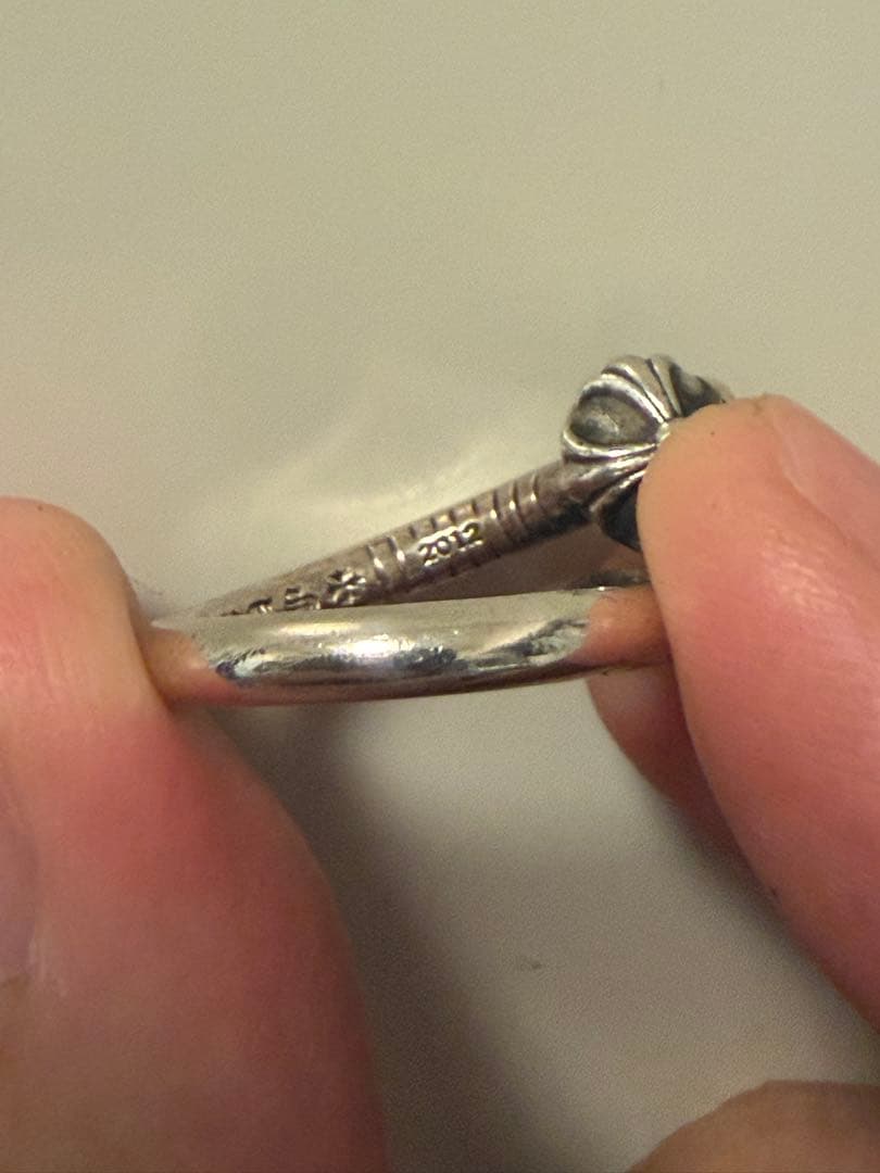 クロムハーツ Chrome Hearts ネイルリング クロスボール