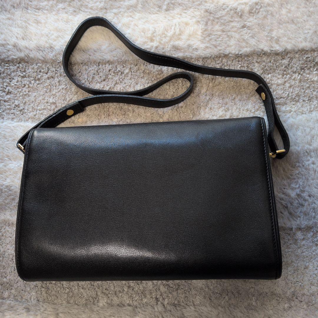 LONGCHAMP 黒 ショルダーバッグ