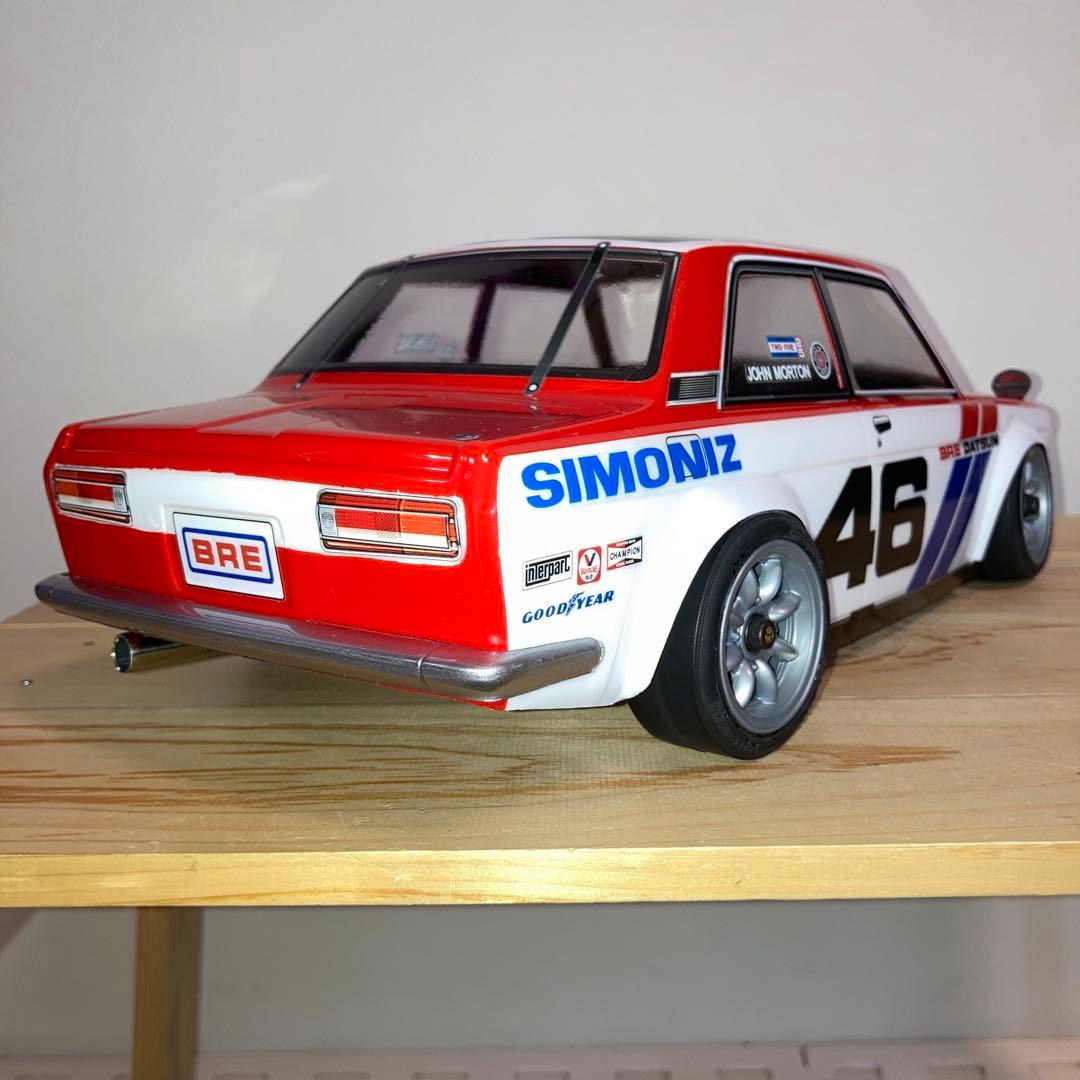 ABCホビー　510ブルーバード(BRE仕様) Mシャーシ用ボディ