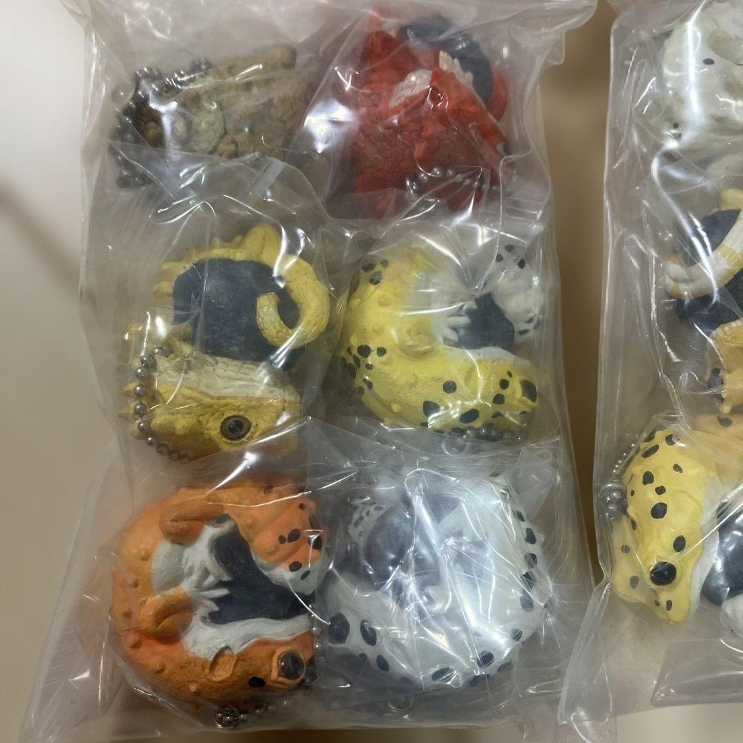 マスコットボールチェーン 爬虫類 両生類 ガチャガチャ カプセルトイ