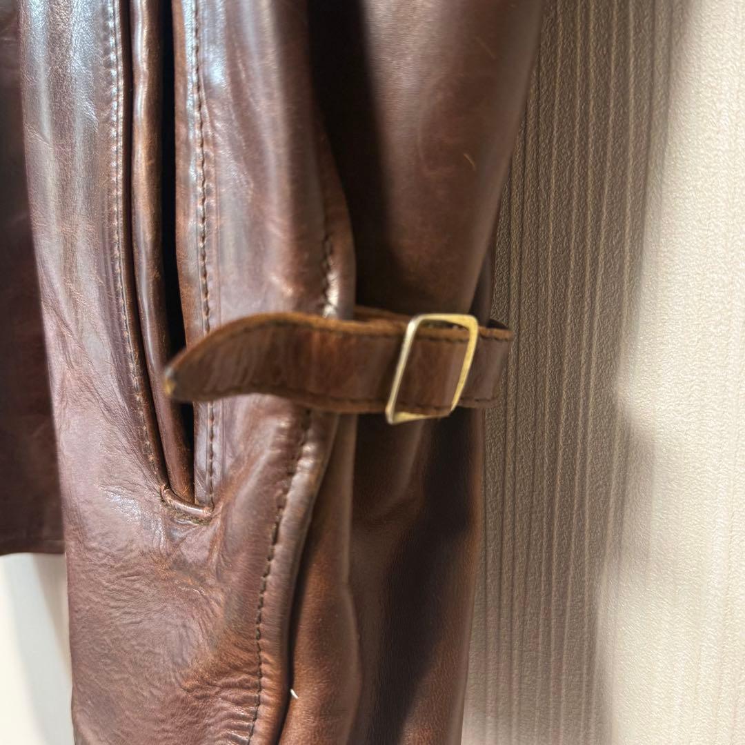 5th飛行機タグ エアロレザーハイウェイマン 馬革 ホースハイド