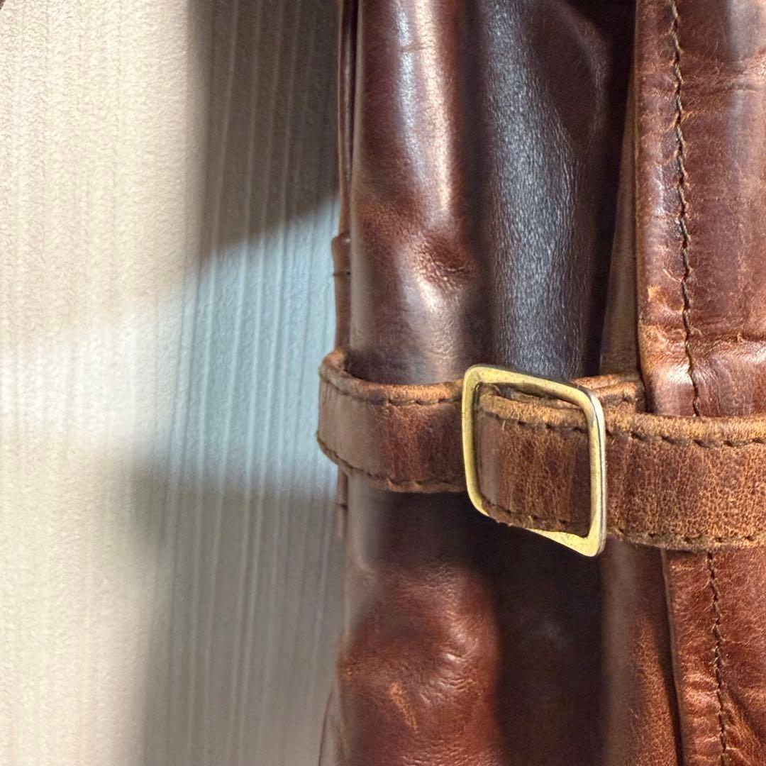 5th飛行機タグ エアロレザーハイウェイマン 馬革 ホースハイド