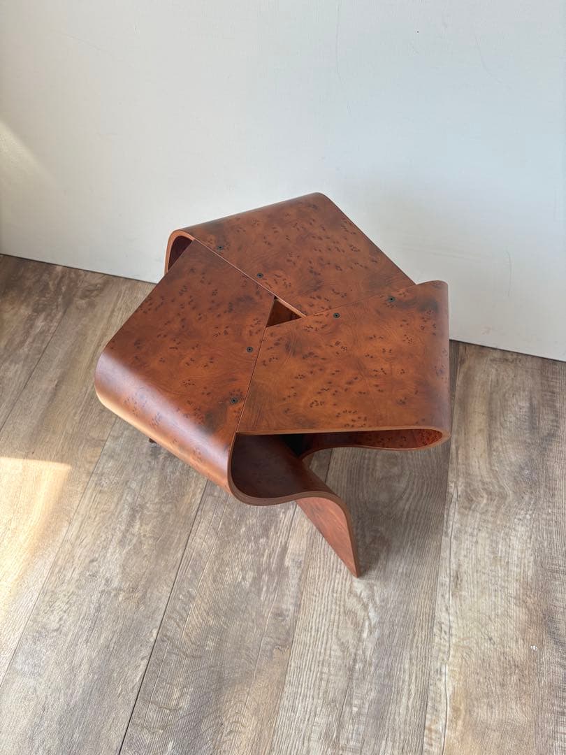 天童木工　マッシュルームスツール　バーズアイ