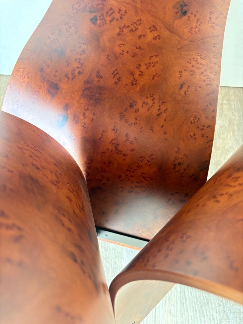 天童木工　マッシュルームスツール　バーズアイ