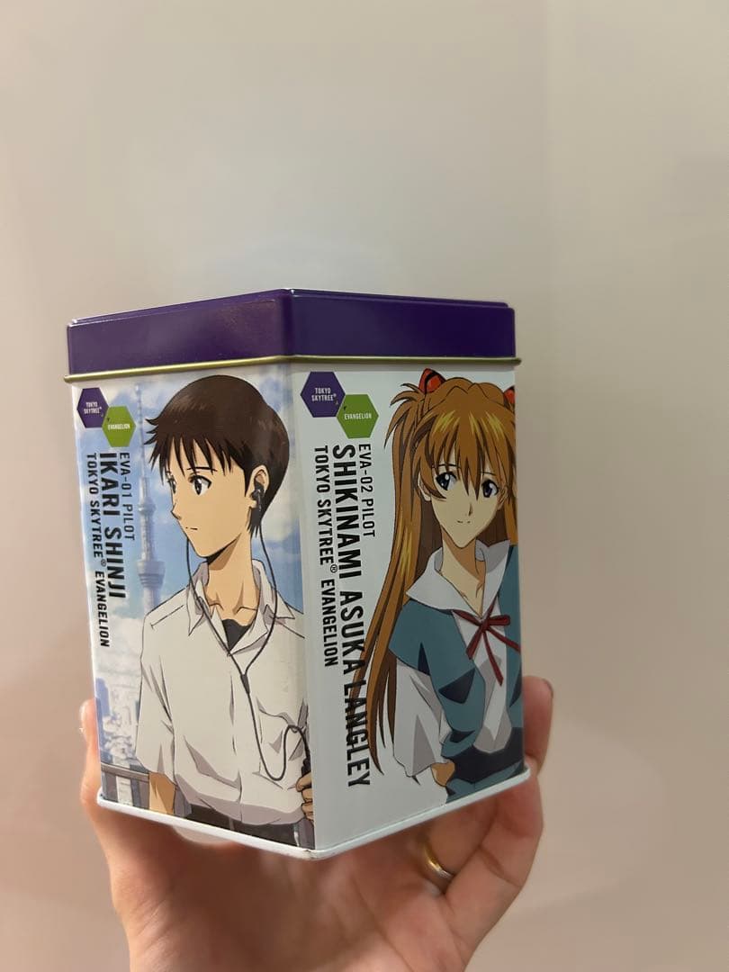 エヴァンゲリオン チョコチップクッキー缶