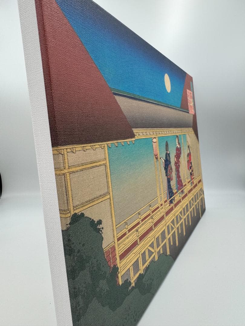 木製パネル アート 葛飾北斎 百人一首うばが絵解 赤染衛門