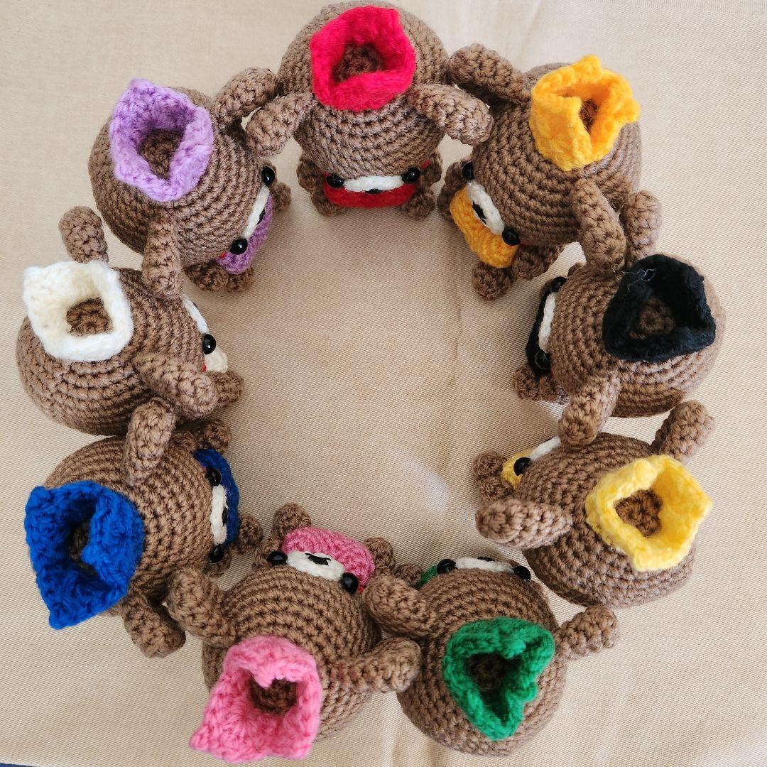 ハンドメイド　あみぐるみ