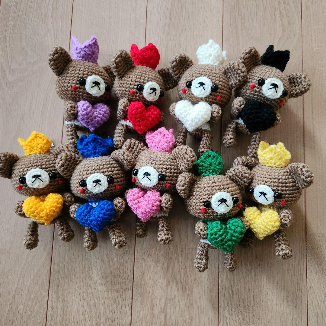 ハンドメイド　あみぐるみ