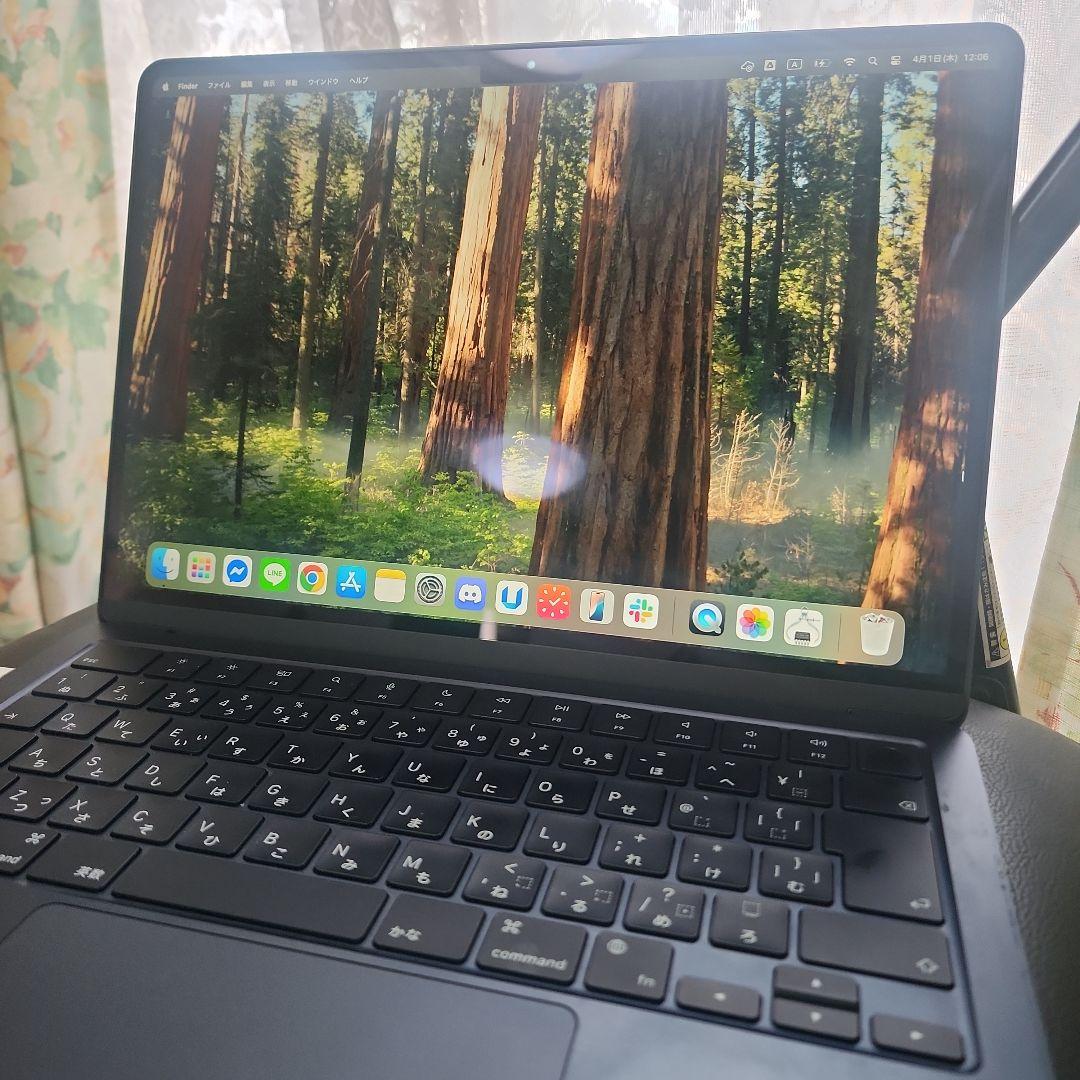 2024 MacBookAir M3 ミッドナイト 16GB 256GB