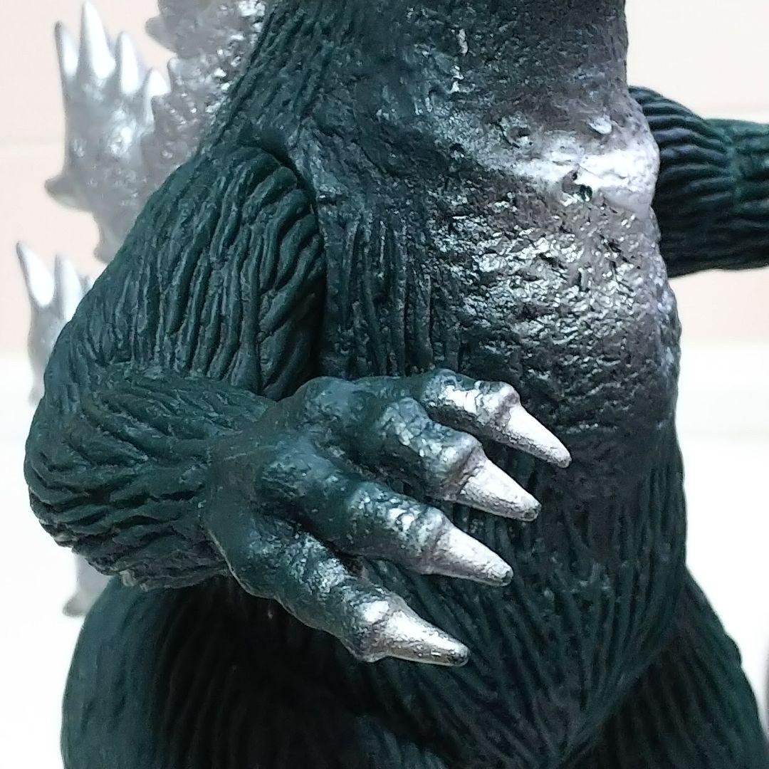 「キングコング対ゴジラ」ソフビ人形・ゴジラ（中古・１９８３年・プラタグ付き）