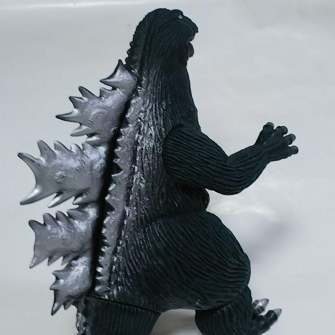 「キングコング対ゴジラ」ソフビ人形・ゴジラ（中古・１９８３年・プラタグ付き）