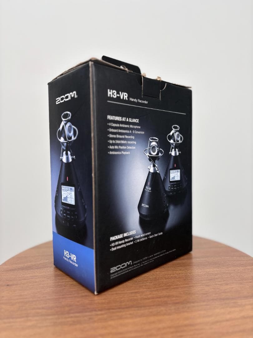 ZOOMレコーダー H3-VR Handy Recorder