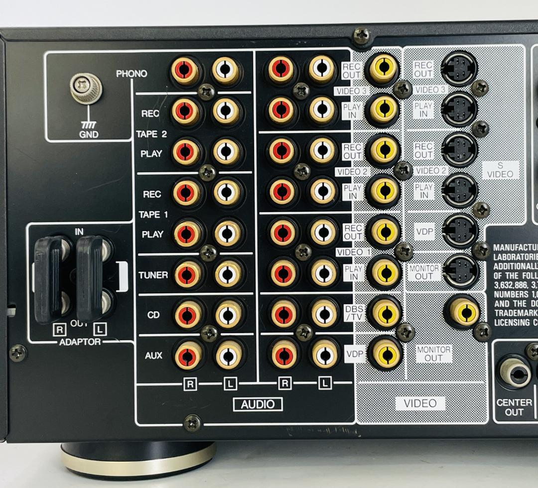 KENWOOD KA-V6000 AVサラウンド ステレオ アンプ【動作品】