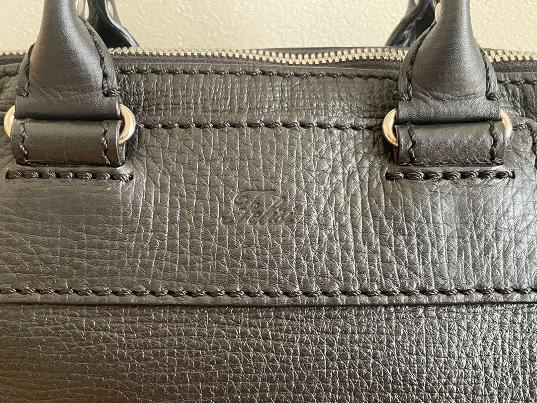 新品　Felisi フェリージ　レザーブリーフケース