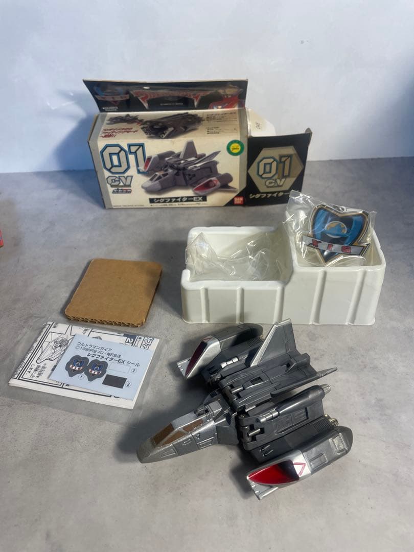 ウルトラマンガイア シグファイターEX CV-01 未使用 コンテナービークル