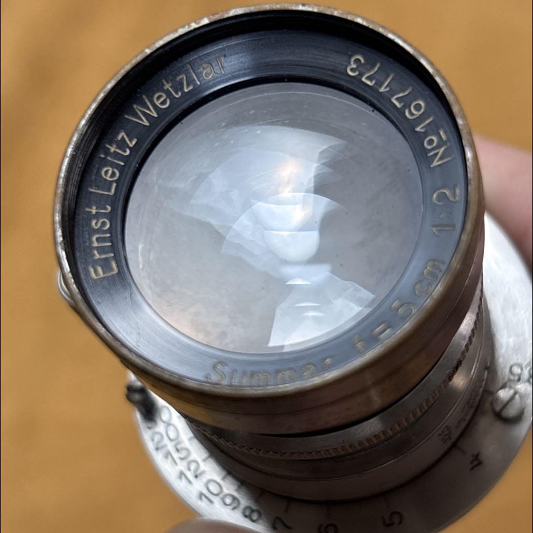 Leica Summar 5cm F2 ひょっとこ ズマール ニッケル L39