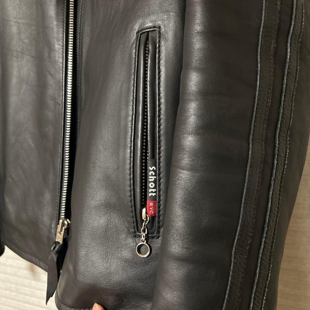 Schott シープスキン クラシックレーサー