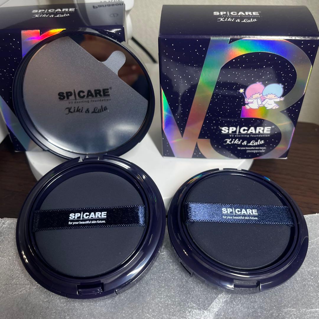 スピケアV3 エキサイティングファンデーション本体&レフィル 新品　正規品保証