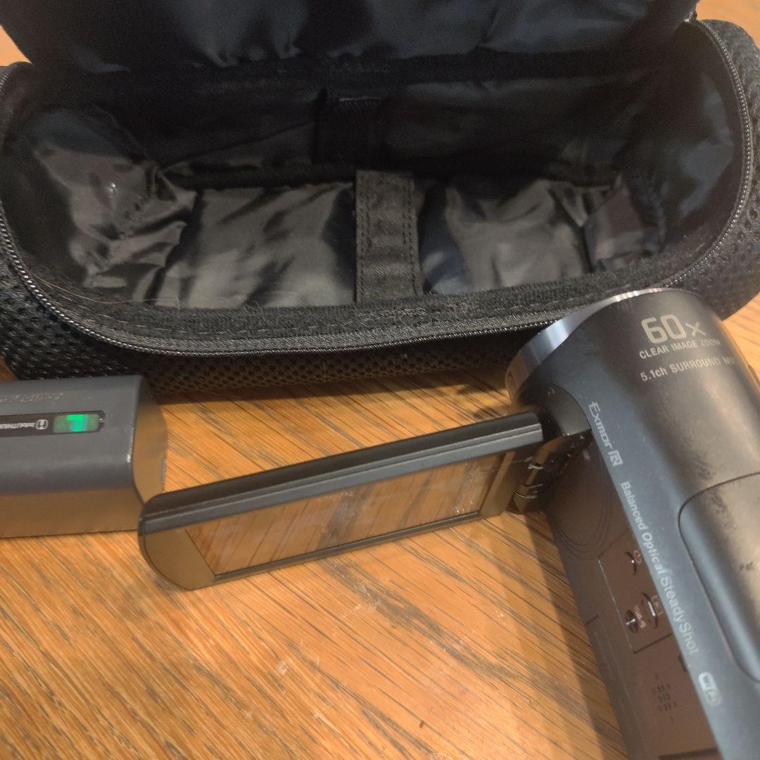 SONY HDカメラ HDR-CX670とバッテリー2個、専用純正ケースのセット