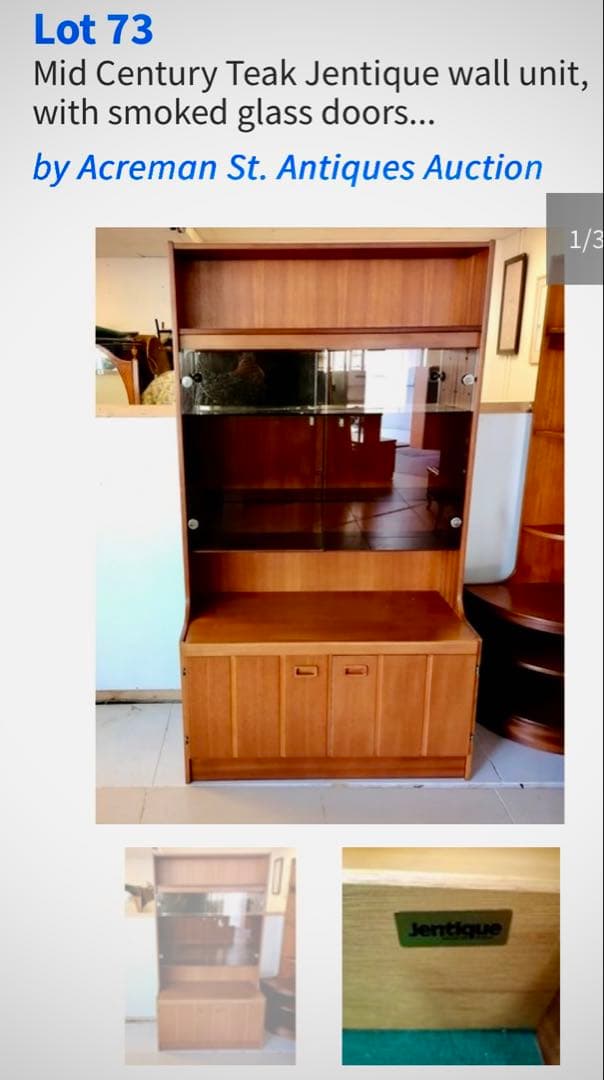 ジェンティーク ウォールユニット　キャビネット