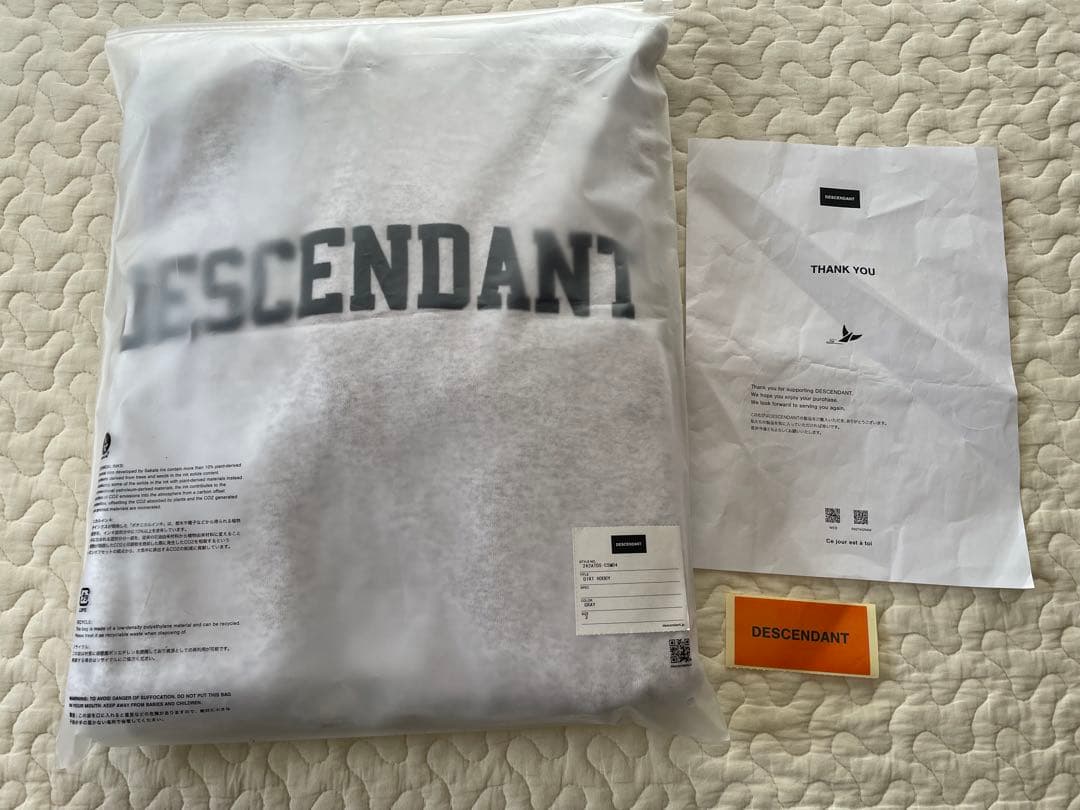 トップス DESCENDANT DIRT HOODY 242atds-csm04