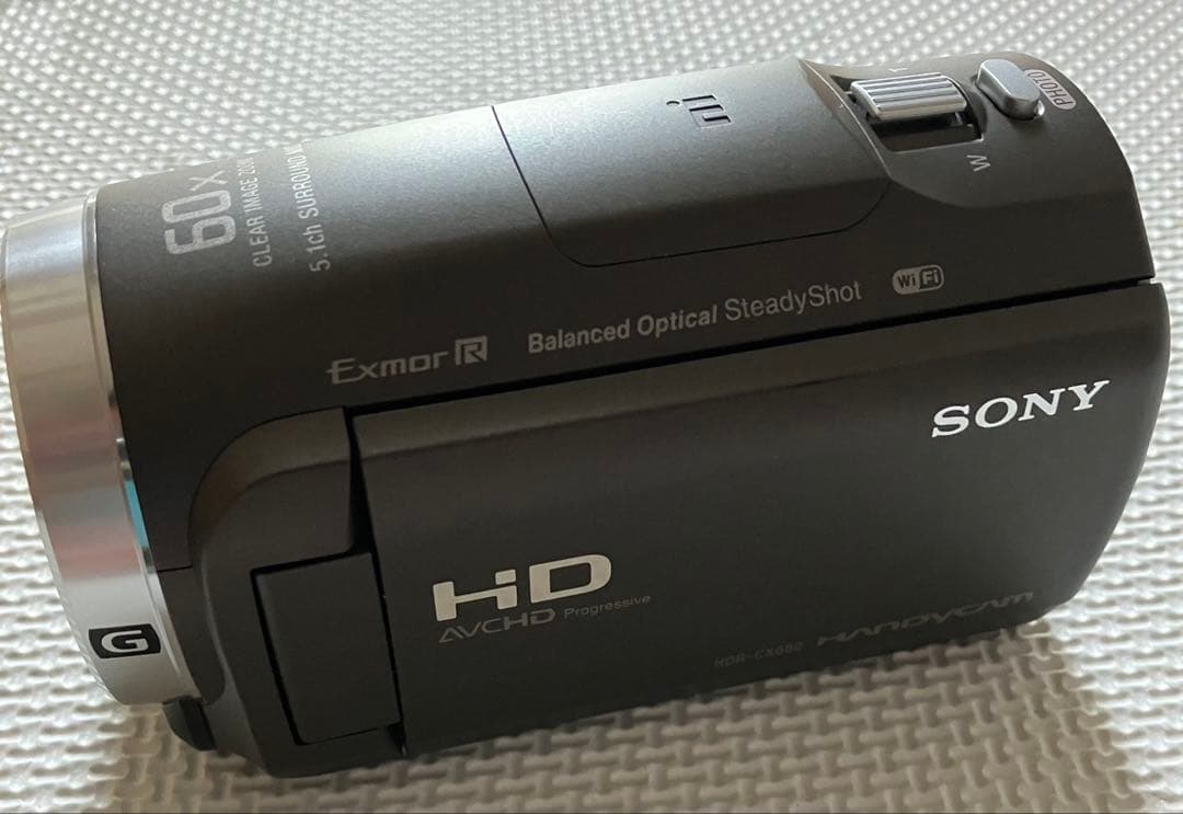 SONY HDR-CX680 ビデオカメラ ハンディカム 中古 美品 ケース付き