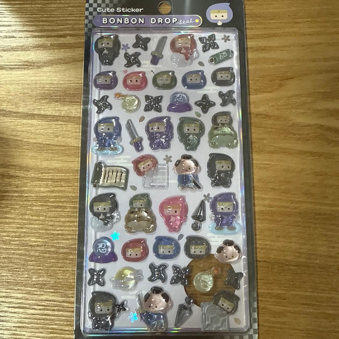 専用 柴犬2セット お寿司 忍者 ボンボンドロップシール