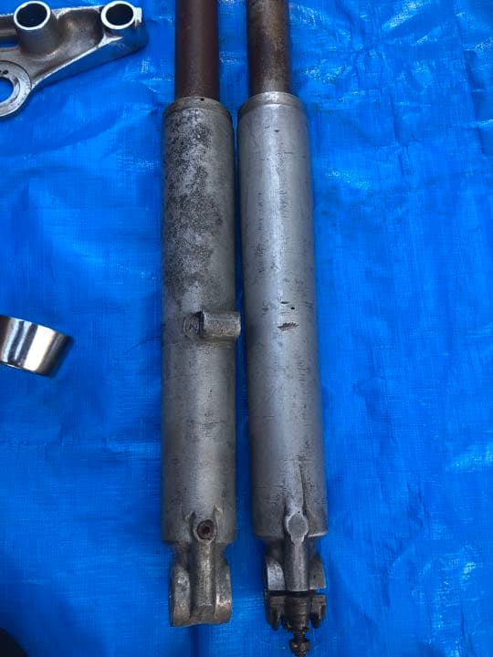 50FL ハーレーパンヘッド　41Φ ハイドラグライド　フロントフォーク