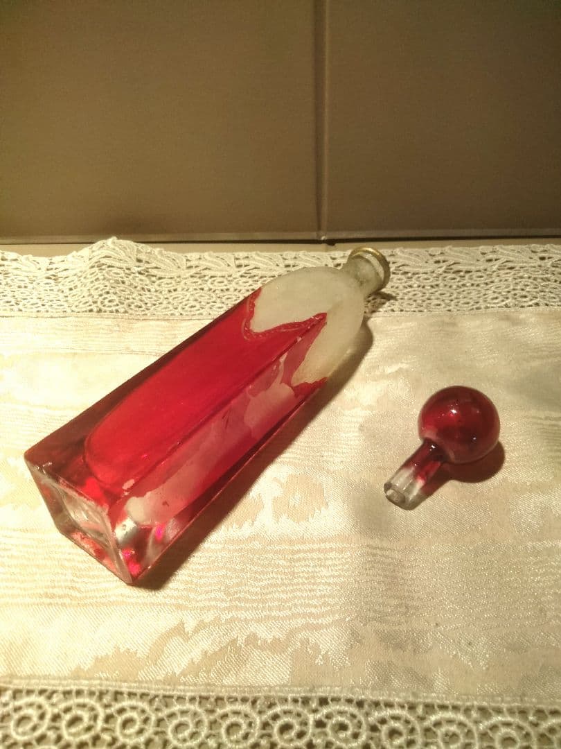 アンティーク　パフュームボトル　香水瓶　フランス製