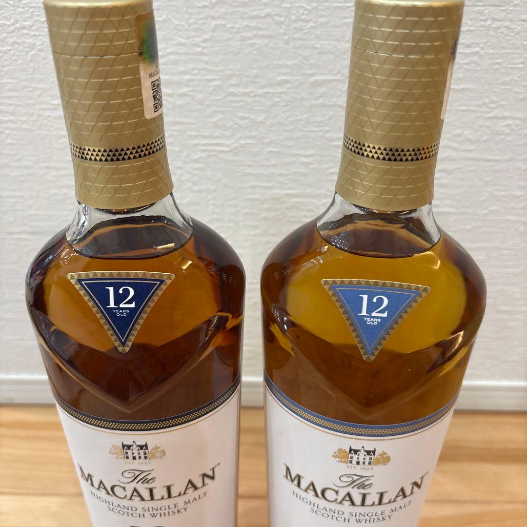 The Macallan 12年 ダブルカスク & トリプルカスク セット