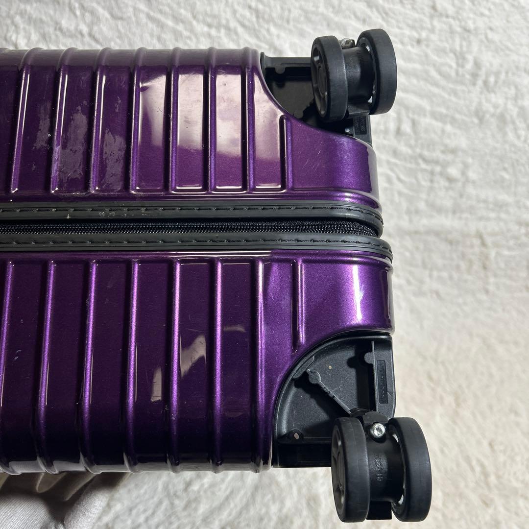 【美品】RIMOWA サルサエアースーツケース バイオレット 【4輪】 80L