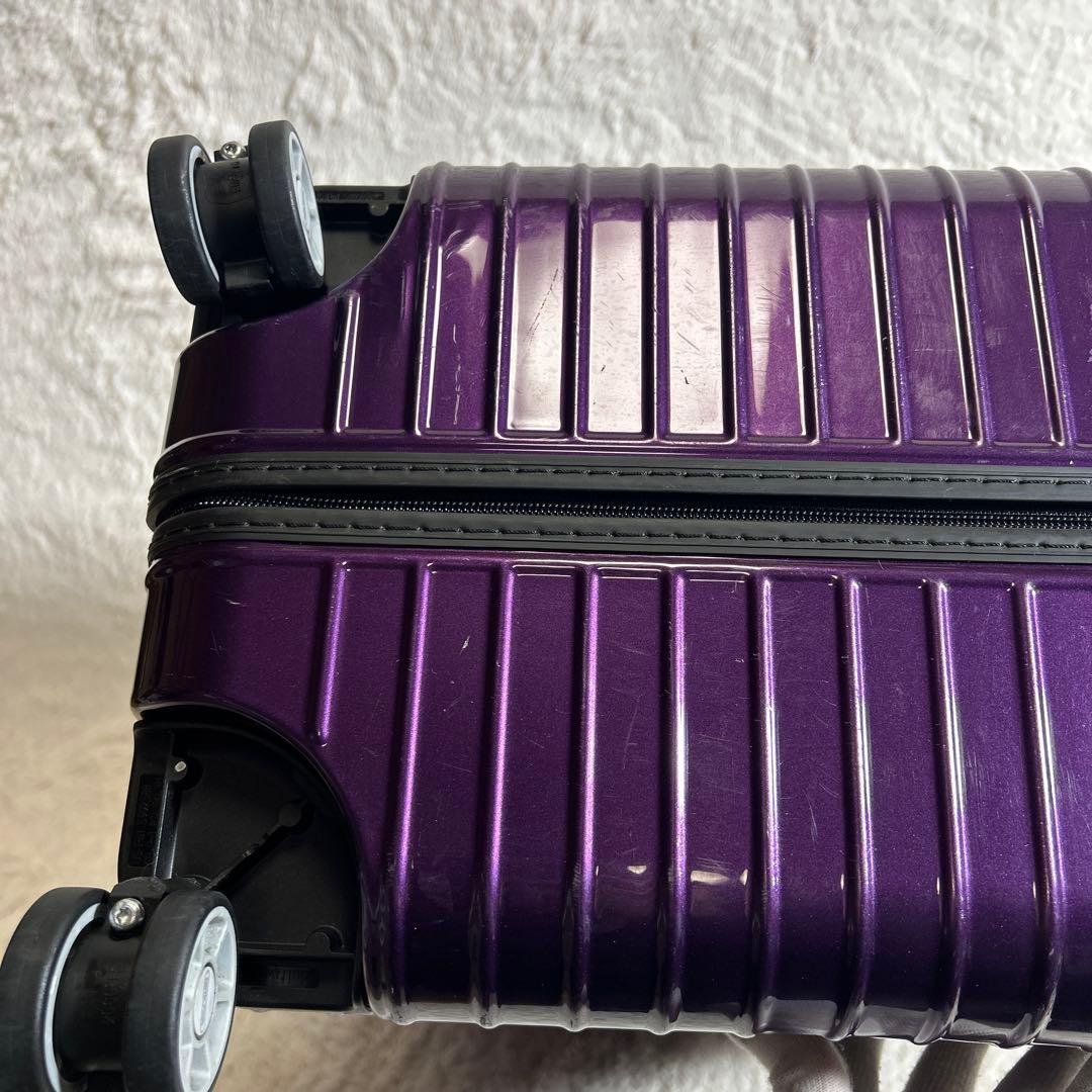 【美品】RIMOWA サルサエアースーツケース バイオレット 【4輪】 80L