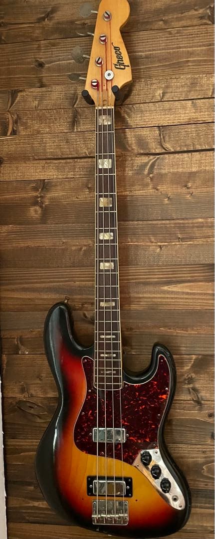 グレコ　グネコロゴ　ジャズベース　ジャンク