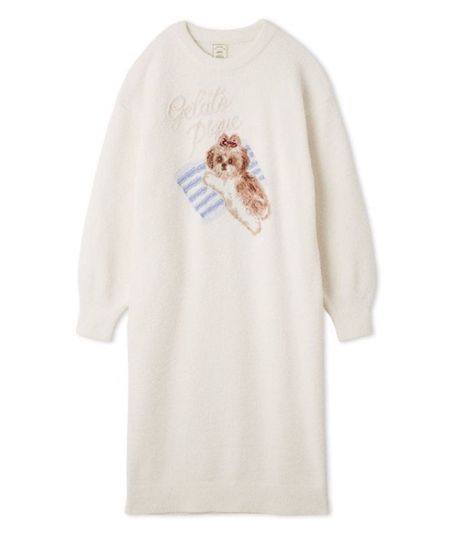 ジェラートピケ　シーズージャガードワンピース