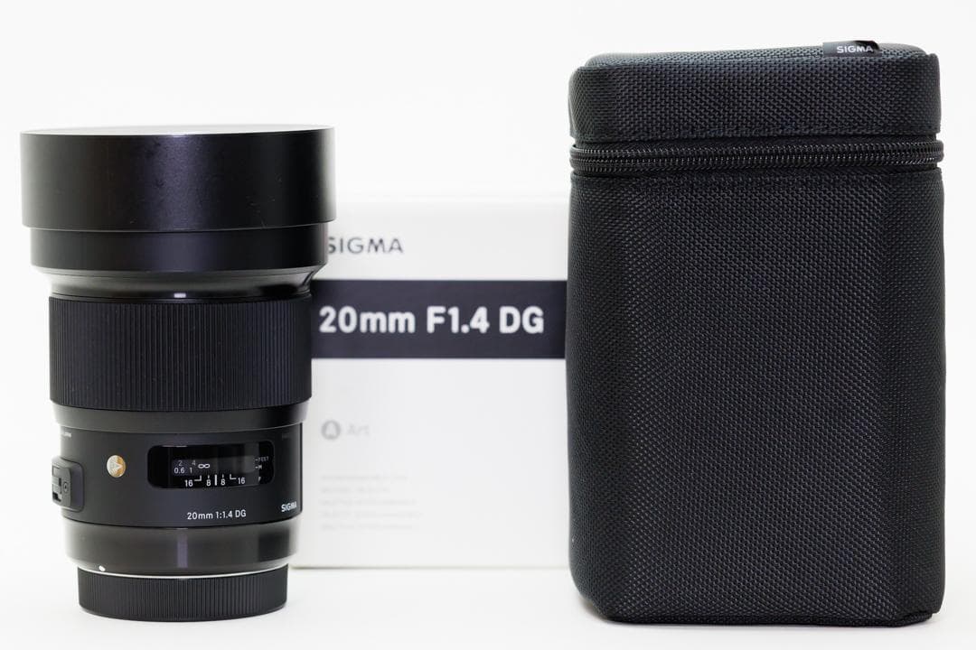 超美品！SIGMA 20mm F1.4 DG HSM（キヤノンEFマウント）
