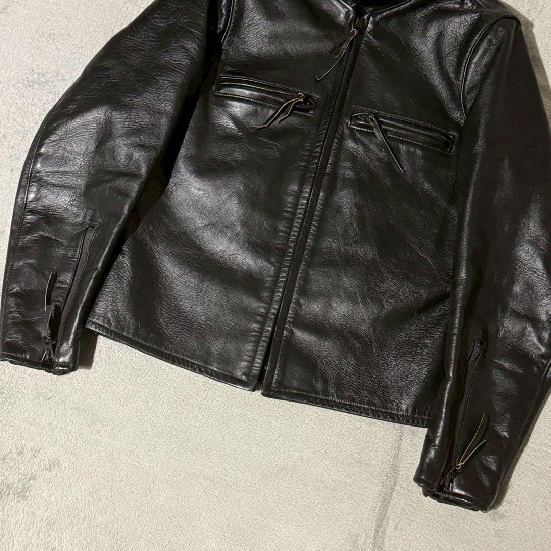 リアルマッコイズ BUCO J-100 レザージャケット サイズ 34 馬革