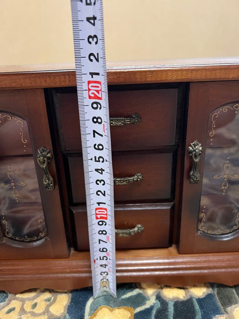 木製 アクセサリー収納 アンティーク調 ジュエリーボックス 小物入れ