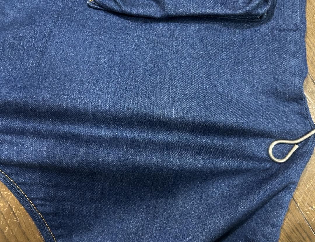 ＊ネイタルデザイン G55 フラップポケット サルエル デニムパンツ W34