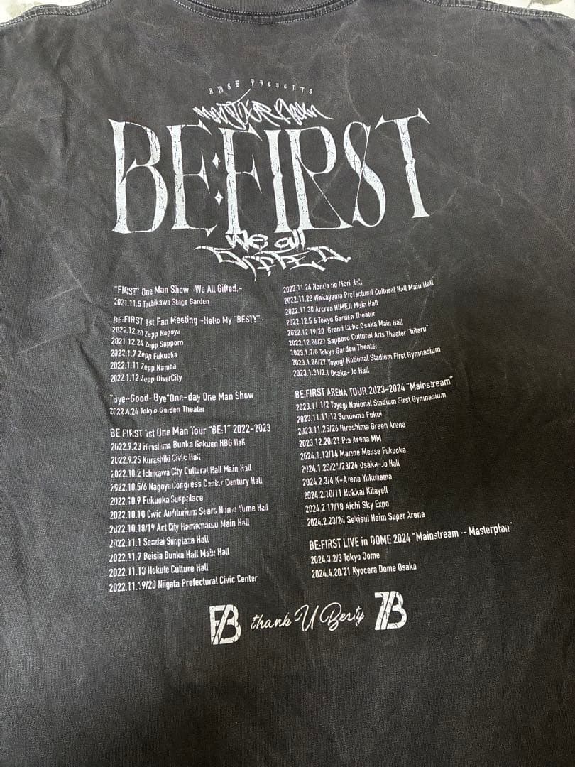BE:FIRST メンバープロデュースTシャツ Mサイズ